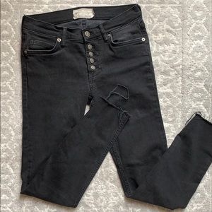 Free people skinny ankle jeans